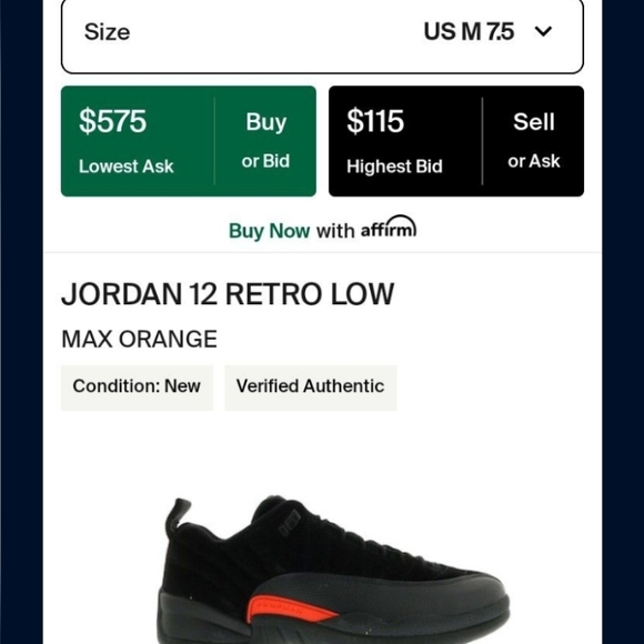 Jordan 12 Lows - Picture 6 of 6